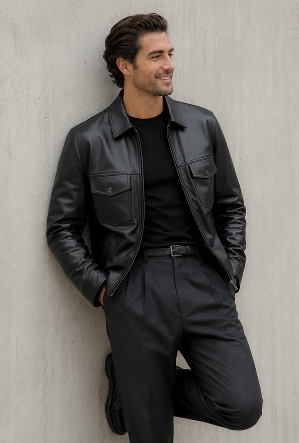 Sharp, sleek, and unapologetically modern. Styled in tonal black, the Black Jagger channels understated confidence with a distinctly metropolitan attitude.